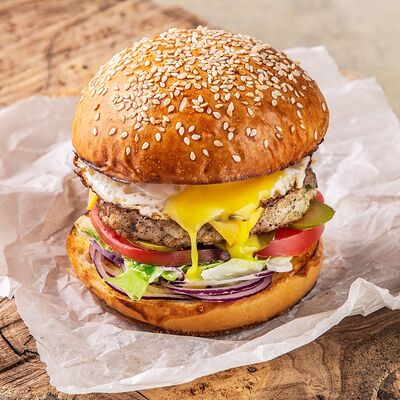 Чиккурила бургер в 7 небо по цене 470 ₽