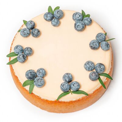 Торт Чизкейк с голубикой в Особенный Наполеон Кондитерская по цене 2800
