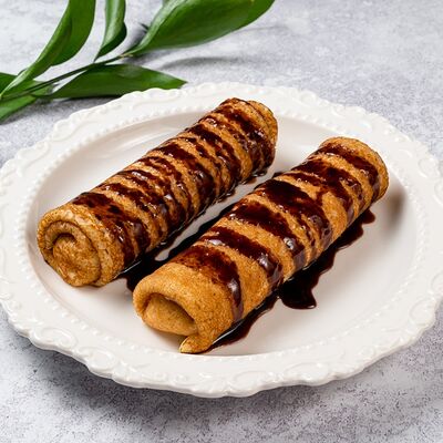 Блинчики с творогом и топпингом в Ресторан Батони по цене 355 ₽