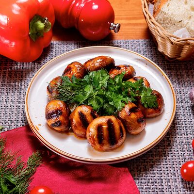 Шампиньоны в соусе 