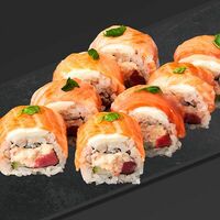 Roll Лосось и тунец с крабом в Sushkin Set