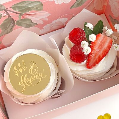 Набор капкейков к 8 Мартав Tortterry по цене 780