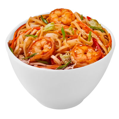 Тигровые креветки с лапшой удон в Тыква Фуд по цене 835 ₽