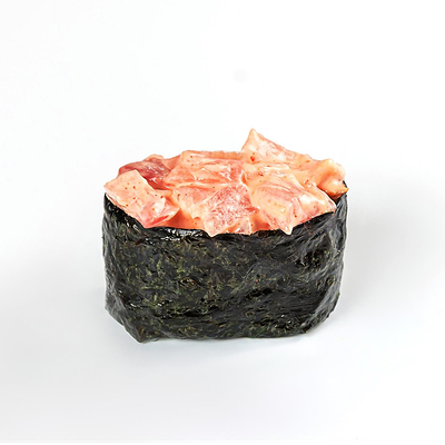 Гункан с окунем в 4 Лосося по цене 179