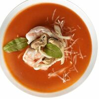 Итальянский томатный суп с морепродуктами в Дом еды