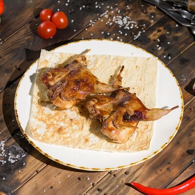 Шашлык из перепелки 120г в Ресторан Мангал по цене 320 ₽