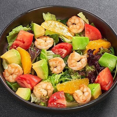 Фреш-салат с креветками и авокадо в Lafa Lounge по цене 720 ₽