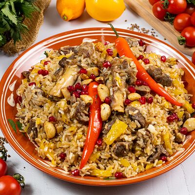 Плов праздничный заказнойв Чайхана Марварид по цене 2300 ₽