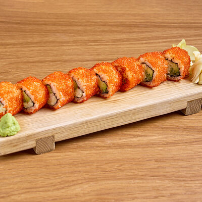 Калифорния с крабом 8 шт в Клёво по цене 1100 ₽