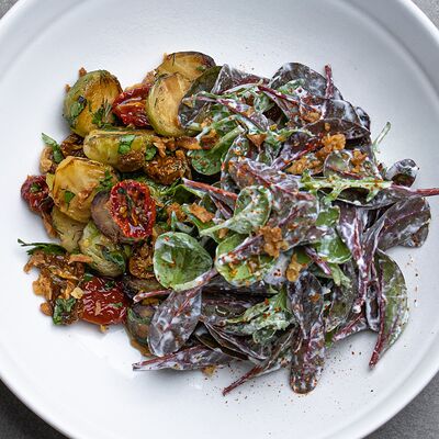 Брюссельская капуста - вяленые томаты в 321 Club by Novikov по цене 660