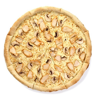 Пицца Сырный цыпленок с грибами в New York Pizza по цене 1199 ₽