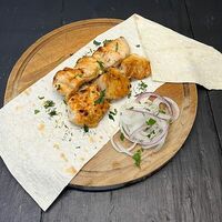 Шашлык из куриного филев Ели мясо мужики