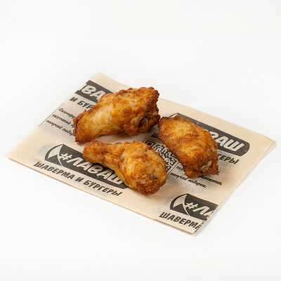 Куриные крылья классические (3шт.) в #ЛАВАШ по цене 300 ₽