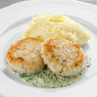 Нежные котлеты из трески в Волга-Волга по цене 1190 ₽