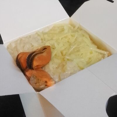 Паста Морская с мидиями с рисом в Bibiwok по цене 580 ₽