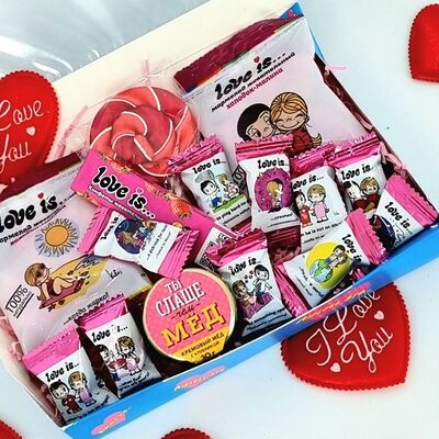 Бокс Love is в Дарите красиво по цене 2199 ₽