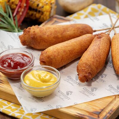 Корн-доги в Grizzly Bar по цене 420 ₽