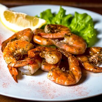 Тигровые креветки в Баррель по цене 1068 ₽