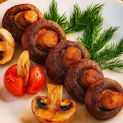 Шампиньоны на углях в Art Grill по цене 339 ₽