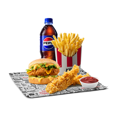 Мини Чизбургер Сырный Бокс в KFC Sary Arka Almaty по цене 3040 ₸