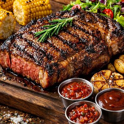 Стейк Рибайв Таверна по цене 240000 сум