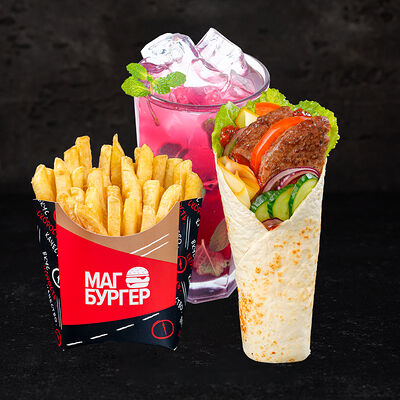 Комбо Дачный ролл и лимонад в Магбургер & Братья Караваевы по цене 495