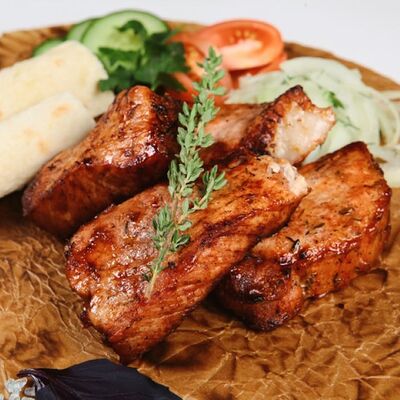 Шашлык из свинины без кости в Хинкальная Сациви по цене 1090 ₽