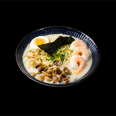Сливочный рамен с морепродуктами в Wokmania по цене 487 ₽