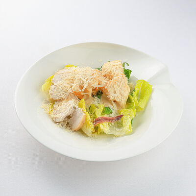 Классический Цезарь с цыпленкомв La Scala Trattoria Ignazio по цене 35 р.