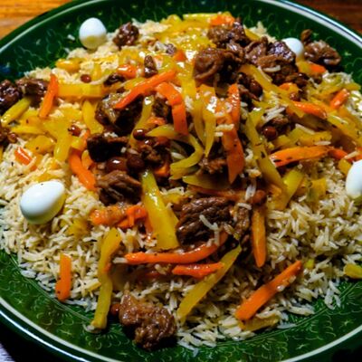 Плов Праздничный в Чайхана 95 по цене 430 ₽