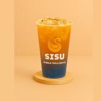 Розовая гуава-маракуйяв Sisu bubble tea