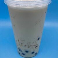 Персиковый бабл ти с тапиока в Bob Coffee