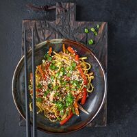 Wok Рис с морепродуктами в КРАСНЫЙ ДРАКОН