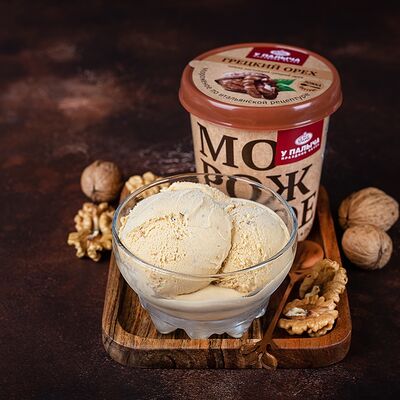 Мороженое сливочное Крем-брюле и грецкий орех в У Палыча. С пылу, с жару! по цене 542 ₽