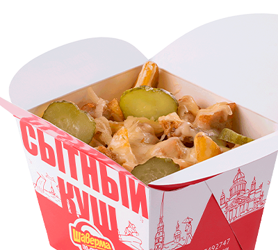 Сытный куш сырный стандарт в Шаверма по-питерски по цене 505 ₽