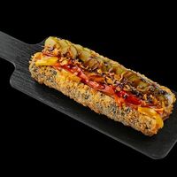 Sushi Hotdog с цыпленком в Sushi Outlet