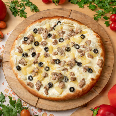 Пицца Гавайская в Фуд Корт №1 по цене 700 ₽