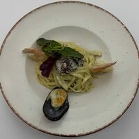 Паста с морепродуктами Дельмар в Кафе Сербской кухни Шеff