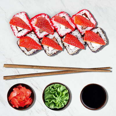 Клубничный Xxl в Унимэ суши по цене 1089 ₽