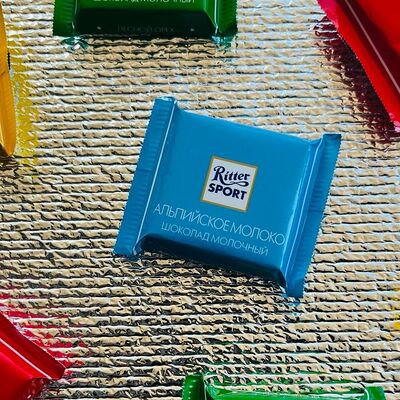 Шоколад Ritter Sport молочный в Столовая 7 по цене 50 ₽