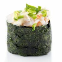 Гункан с креветками в Sushi scorpion premium