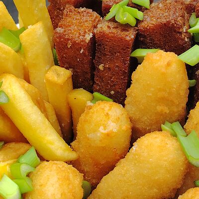 Хрустящий сет в Шаверма-бар Рыба мОя по цене 650 ₽