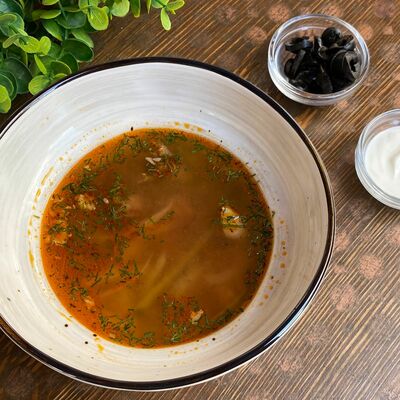 Солянка из пяти видов мяса в Гастробар DOM по цене 350