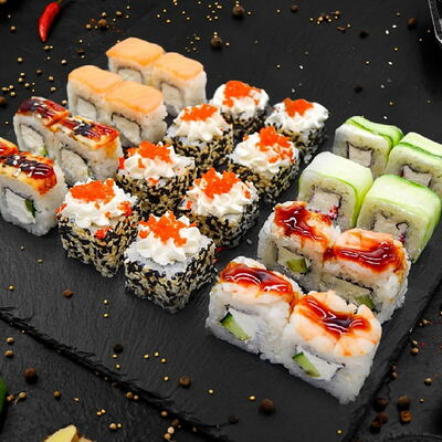 Сет Хит в Жиши суши по цене 1438 ₽