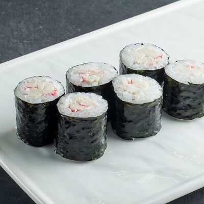 Мини-ролл Краб в CRAZY SUSHI по цене 175 ₽
