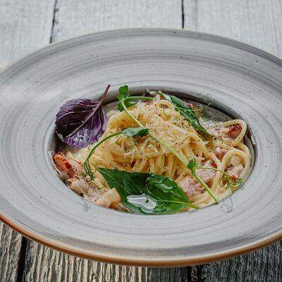 Паста Карбонара в Люблин по цене 466 ₽