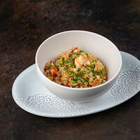 Жареный рис с морепродуктами в Город детей