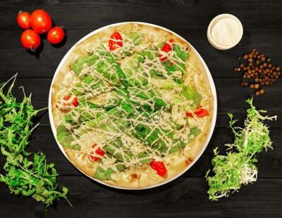 Пицца цезарь в Чентуриппе по цене 795 ₽