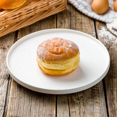 Пончик со сгущёнкой в Пекарня Маковка по цене 69 ₽