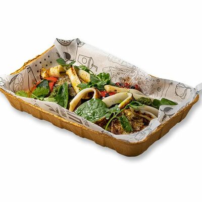 Овощи печеные с кальмаром в Фуд-корт парк по цене 390